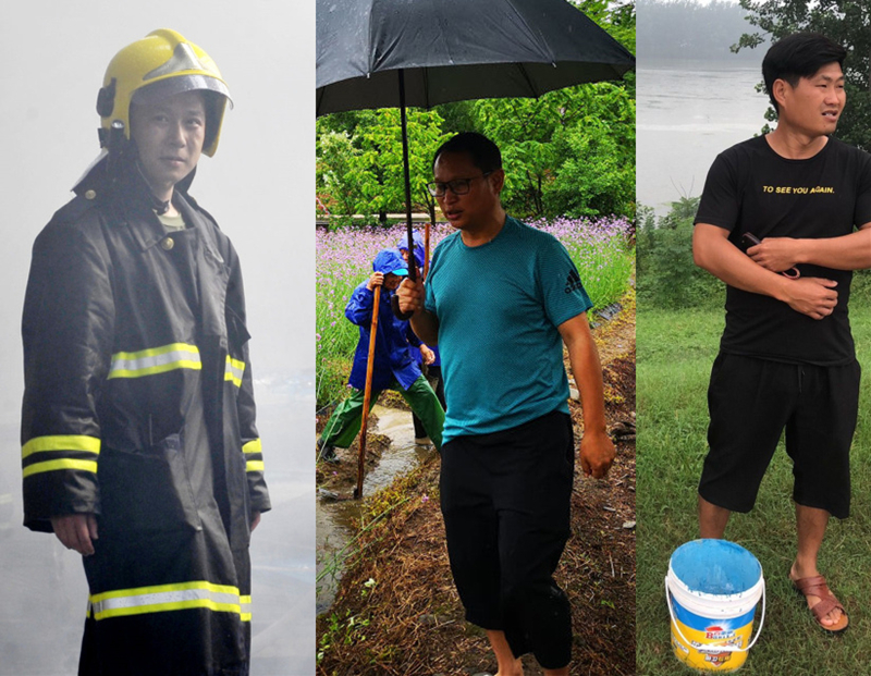 左起:陈陆、甘磊、帖克艳。