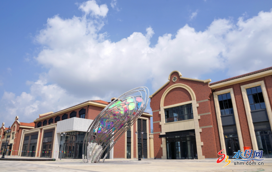 图片新闻|芝罘湾广场 芳容初绽-烟台社会-烟台社会-水母网