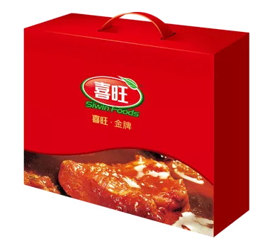 因為裡面的產品都是喜旺20幾年的招牌產品,比如喜府金質燒肉:經過降脂