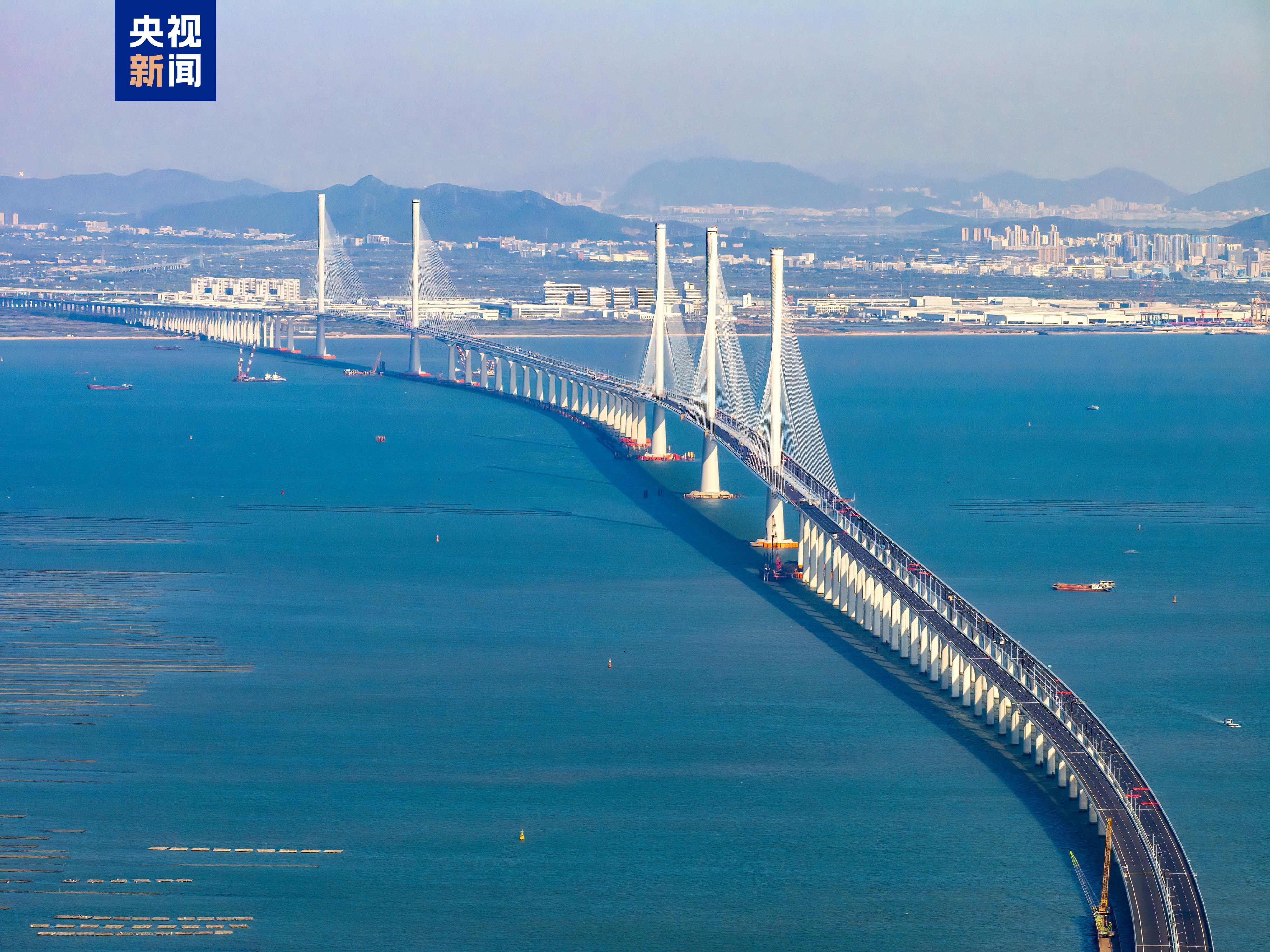 重量级 近距离!一组高清长图感受跨海通道魅力