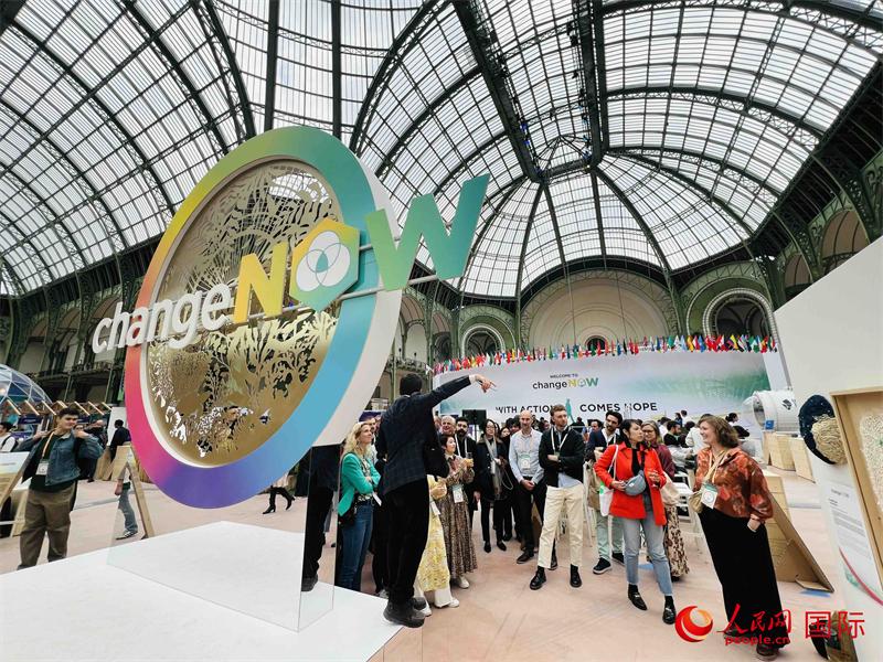 图1:“绿动未来”博览会在巴黎大皇宫举行(图片:何蒨)