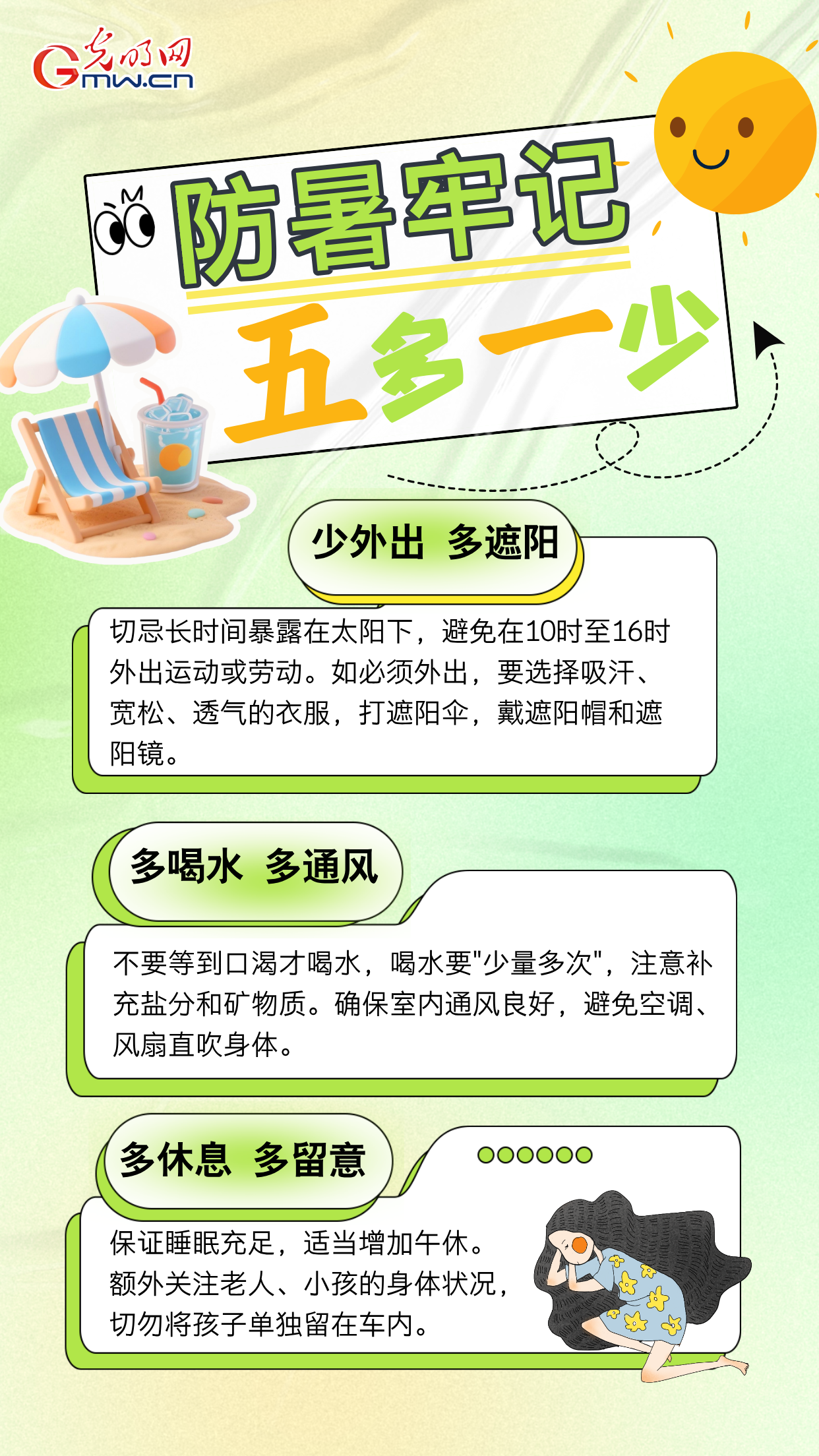 【海报】酷暑来袭，这份防暑指南请收好！