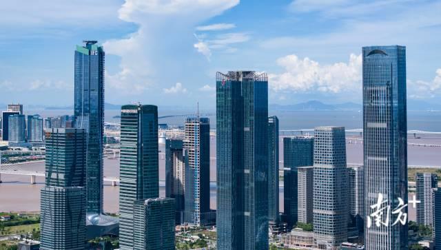 横琴粤澳深度合作区金融岛。资料图片