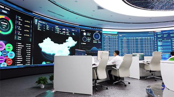 乌鲁木齐生产运营中心。徐学欣摄