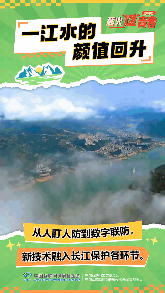 【理响中国·薪火“燃”青春】动态海报：一江水的颜值回升