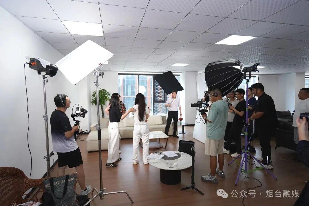 烟台融媒·中创影视基地(一期)落成启动助力烟台加快建设“影视之城”(图1)
